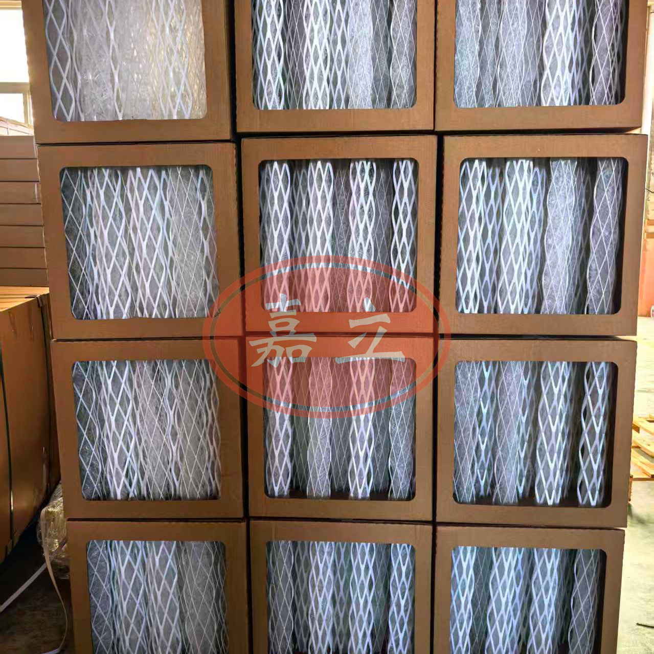 清苑3D柱型漆雾过滤收集器