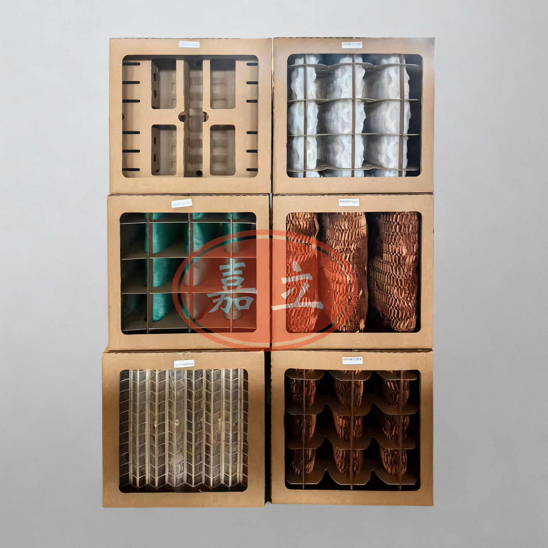 清苑纸盒式漆雾过滤纸箱